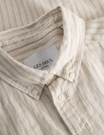 Skjorte - Kris Linen SS Shirt Light Desert Sand