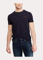 T-Skjorte - Custom Slim Fit Jersey Crewneck T-Shirt Ink