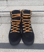 Boots - Hiking Suede Black Women