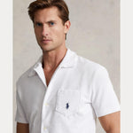 Pique - Terry Camp Shirt White