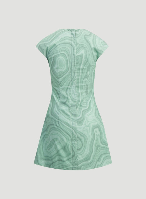 Kjole - Vims Print Dress Green