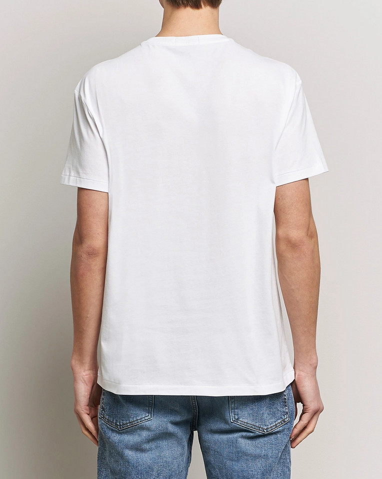 T-Skjorte - Printed Bear Crew Neck T-Shirt White