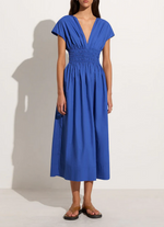 Kjole - Agnes Midi Dress Glacial Blue