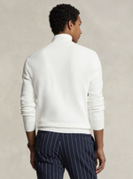 Genser - Knit Cotton Quarter - Zip Sweater