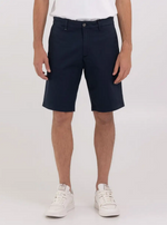 Shorts - Chino Shorts Stretch Gabardine Navy