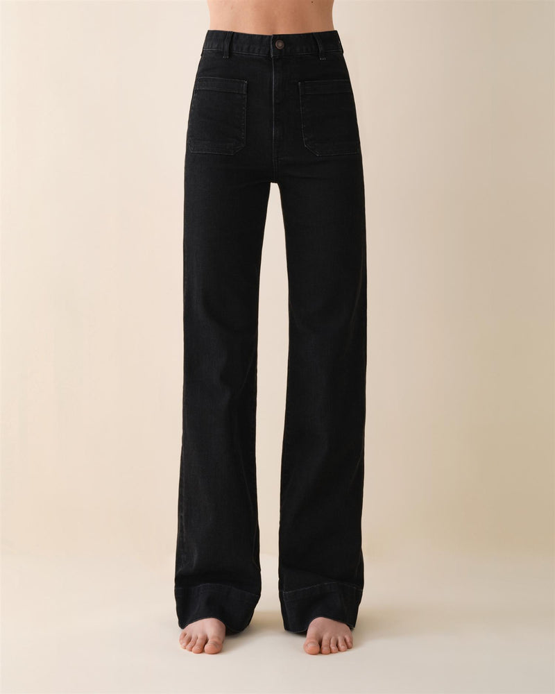 Jeans - St Monica Jeans Black 2 Weeks