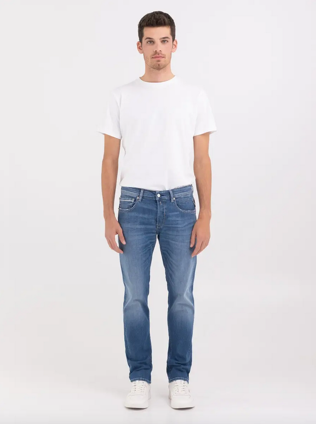 Jeans - Grover Straight Fit Medium Blue