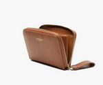 Lommebok - Small Zip Wallet Cognac