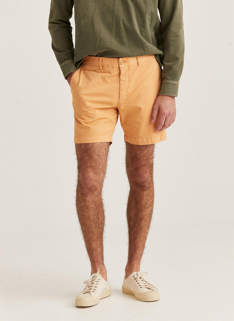 Shorts - Lt Twill Chino Shorts Orange
