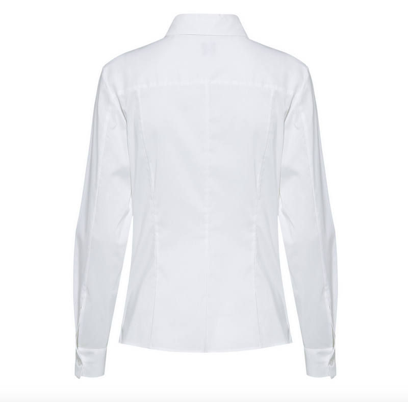 Skjorte - Bashinah Slim Fit Blouse White