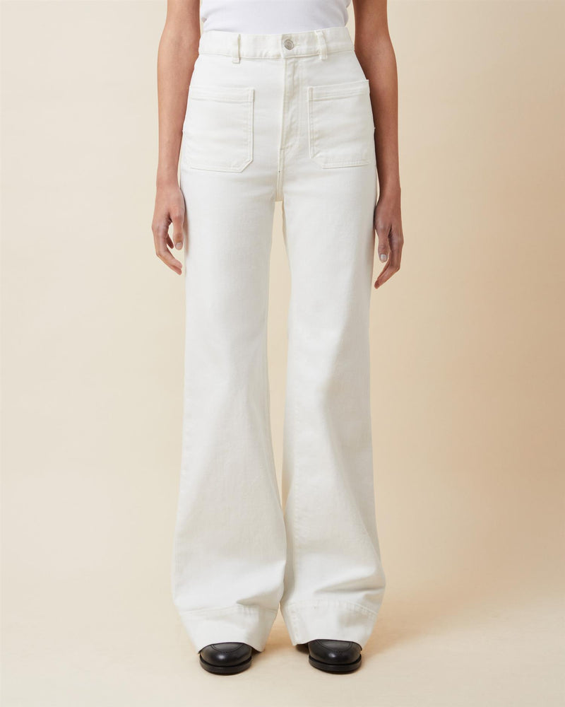 Jeans - St Monica Jeans Natural White