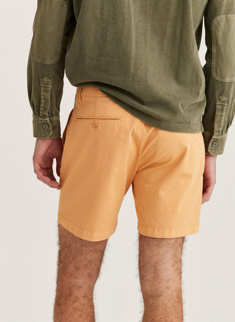 Shorts - Lt Twill Chino Shorts Orange