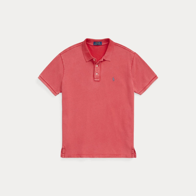 T skjorte - Spa Terry Polo Shirt Sunrise Red