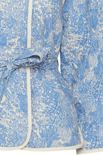 Jakke - Irfloria Jacket Marina Doodle Flower Print