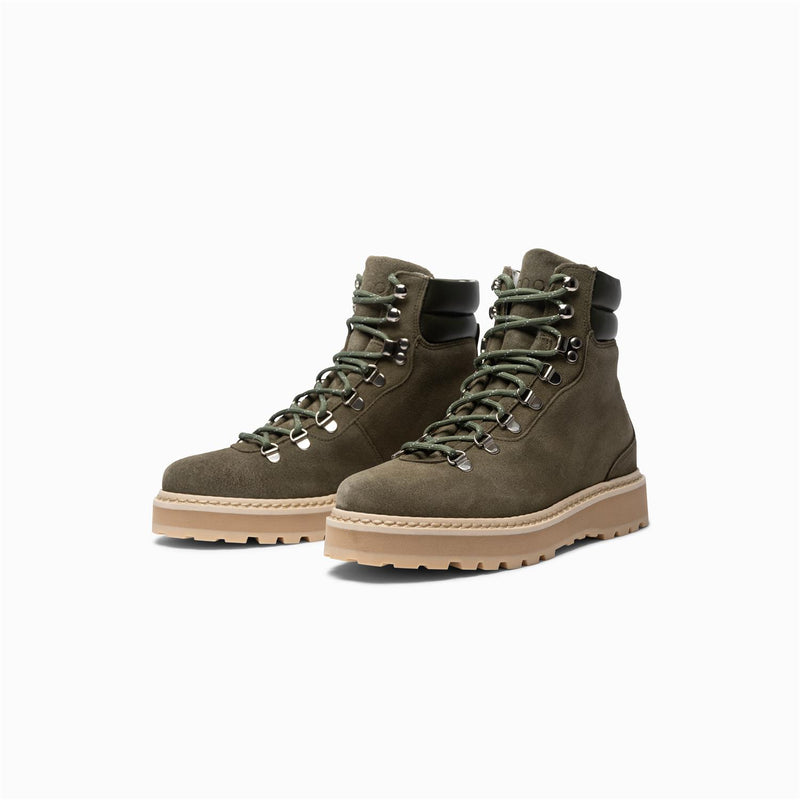 Boots - Hiking Suede Military Women