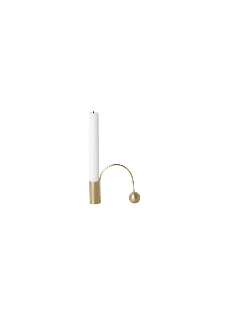 Lysestake - Balance Candle Holder Brass