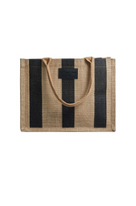 Bag - Market Bag Small Black Stripe
