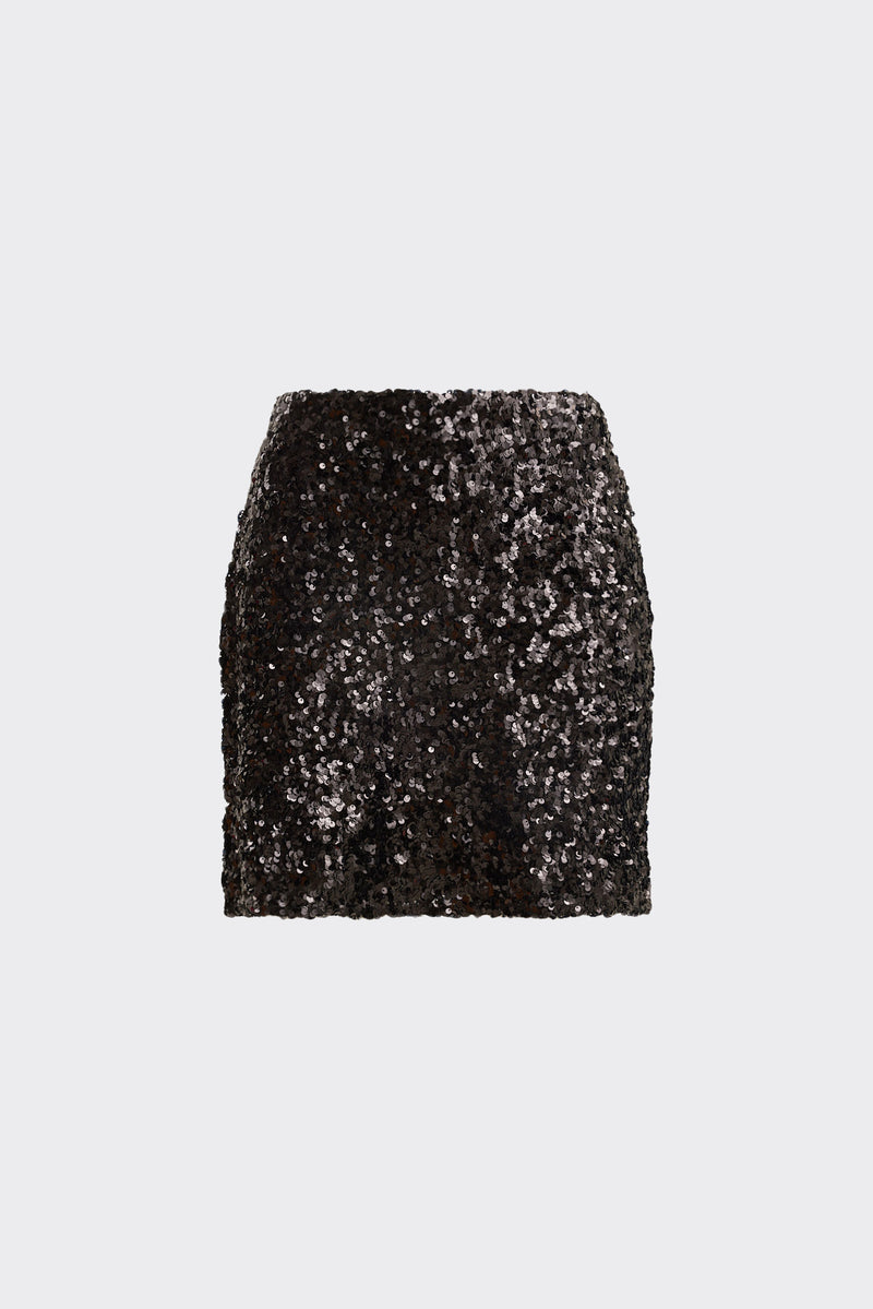 Skjørt - Jackson Sequin Skirt Black