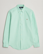 Skjorte - Costum Fit Oxford Button Down Shirt Classic Kelly
