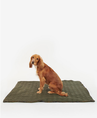 Hundeteppe - Dog´s Quilted Blanket Bone Olive