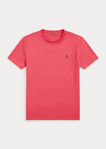 T skjorte - Custom Slim Fit Cotton T-Shirt Pale Red